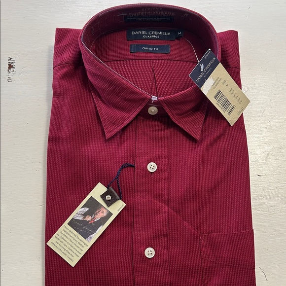 Daniel Cremieux Classics, Cordovan, L/S textured shirt, size medium - Picture 1 of 5